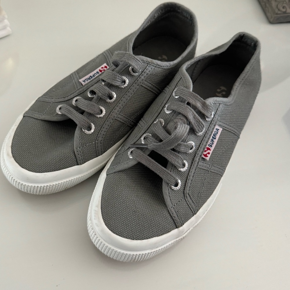 Superga Classic Sneakers Gray Size 6 Womens Comfort Casual